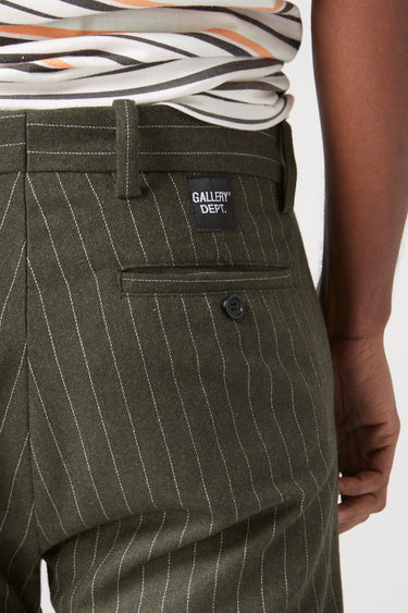 PINSTRIPE DRESS PANT FLARE BOTTOMS GALLERY DEPARTMENT LLC   
