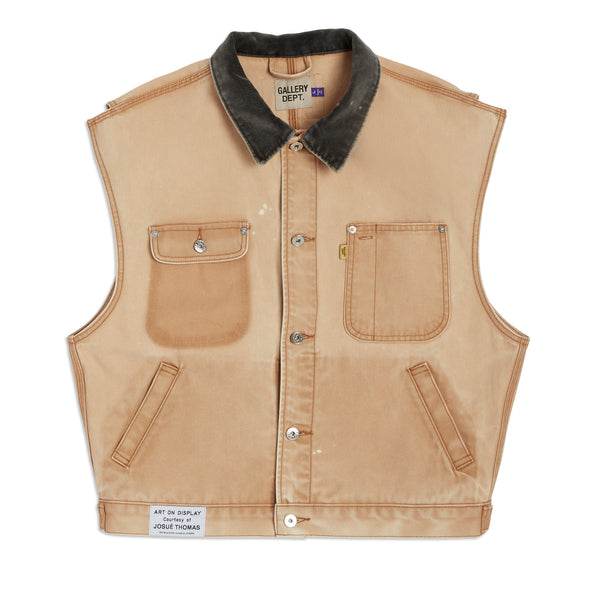 GALLERY DEPY. LOGAN VEST | TAN – GALLERY DEPT.