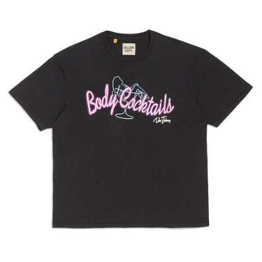 BODY COCKTAILS TEE TOPS GALLERY DEPARTMENT LLC XS BLACK 