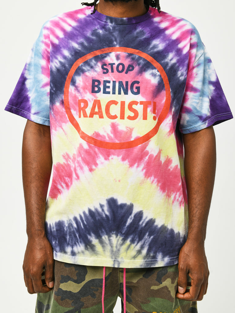 STOP BEING RACIST TOPS GALLERY DEPARTMENT LLC