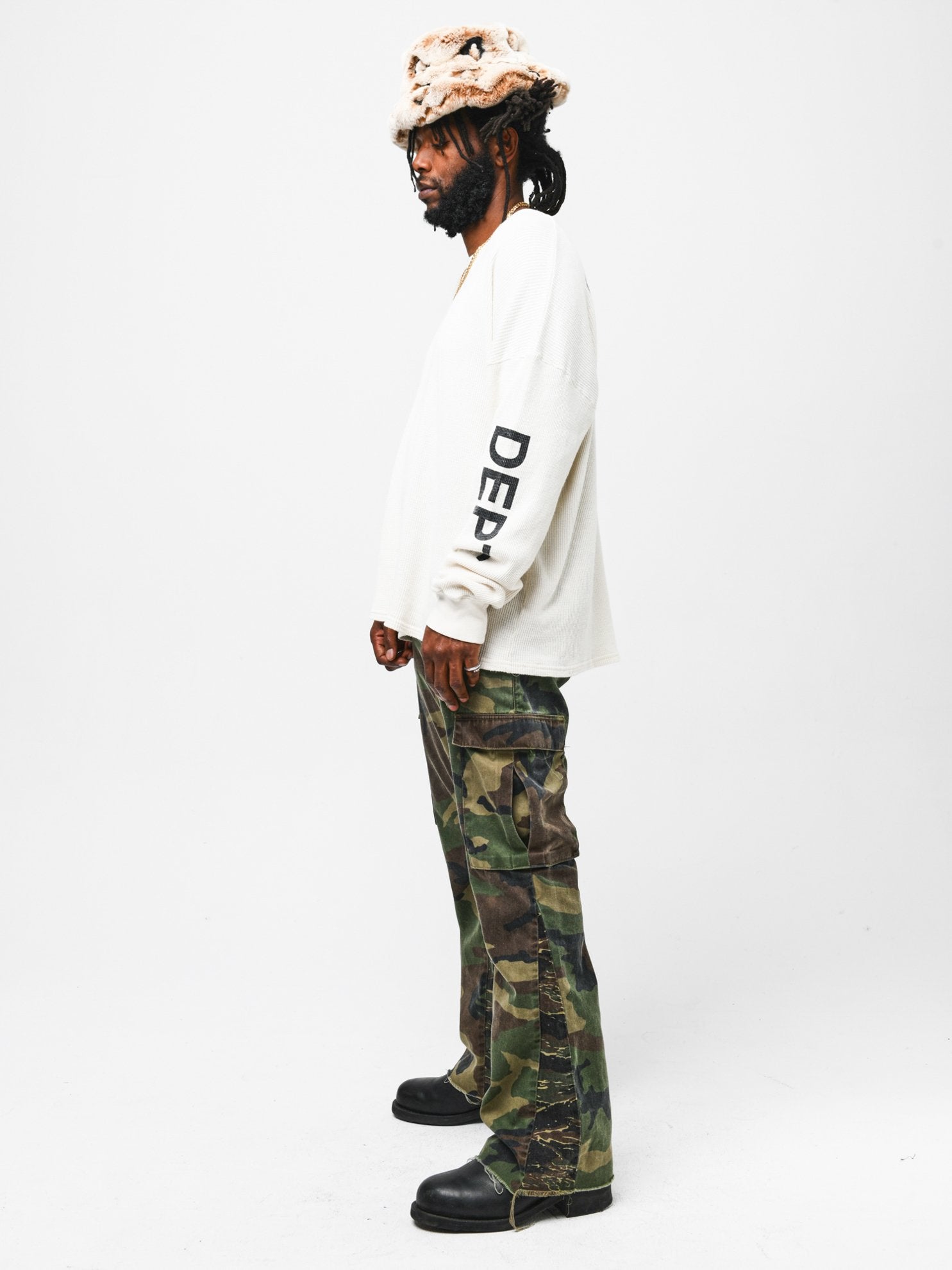 GENERAL CARGO FLARE PANT - CAMO