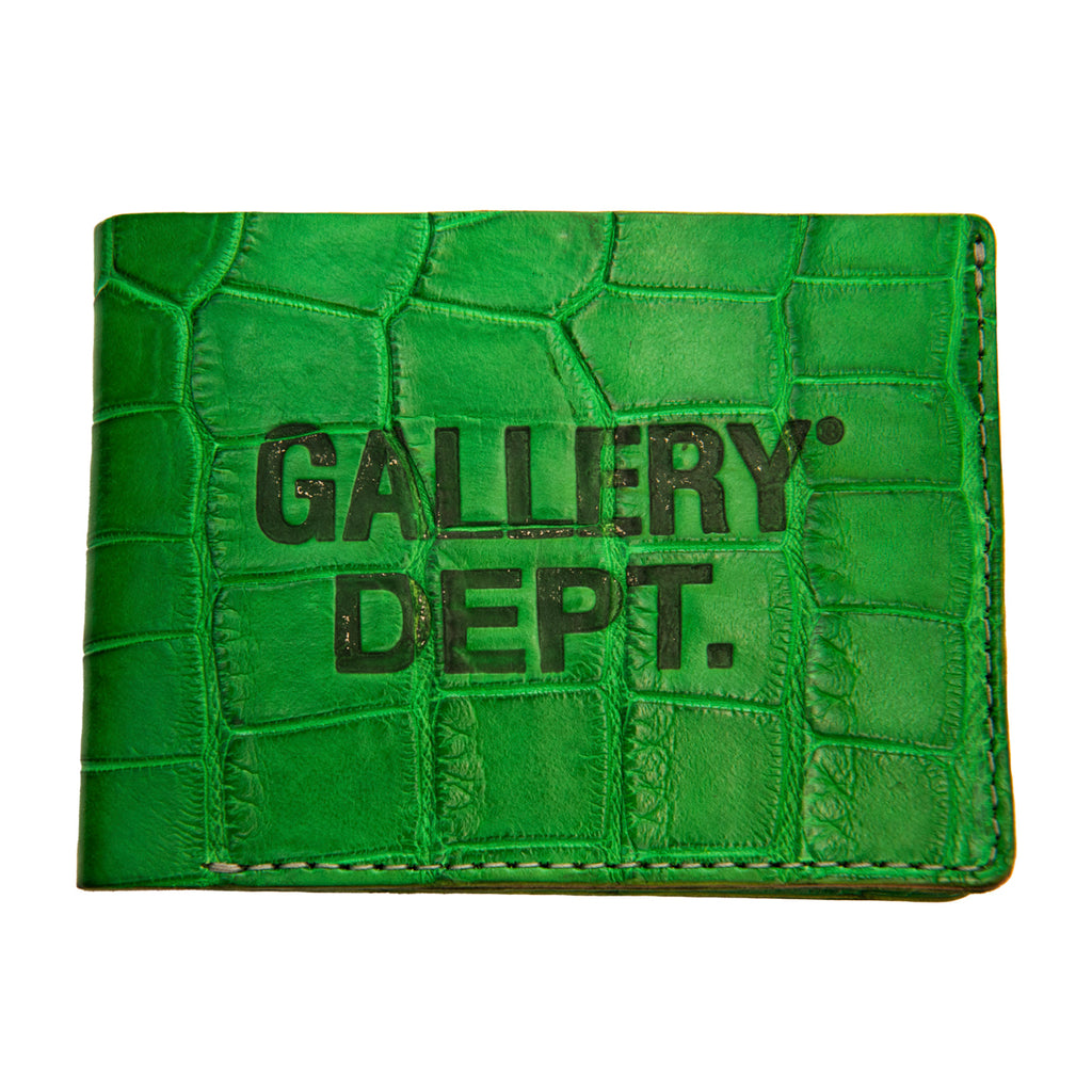 GALLERY DEPT. ALLIGATOR WALLET ACCESSORIES GALLERY DEPARTMENT LLC