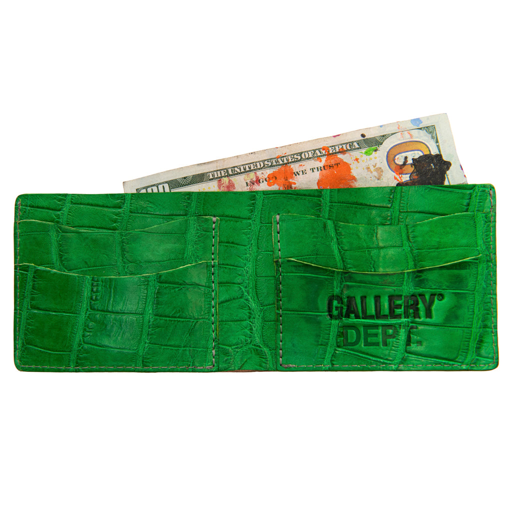 GALLERY DEPT. ALLIGATOR WALLET ACCESSORIES GALLERY DEPARTMENT LLC