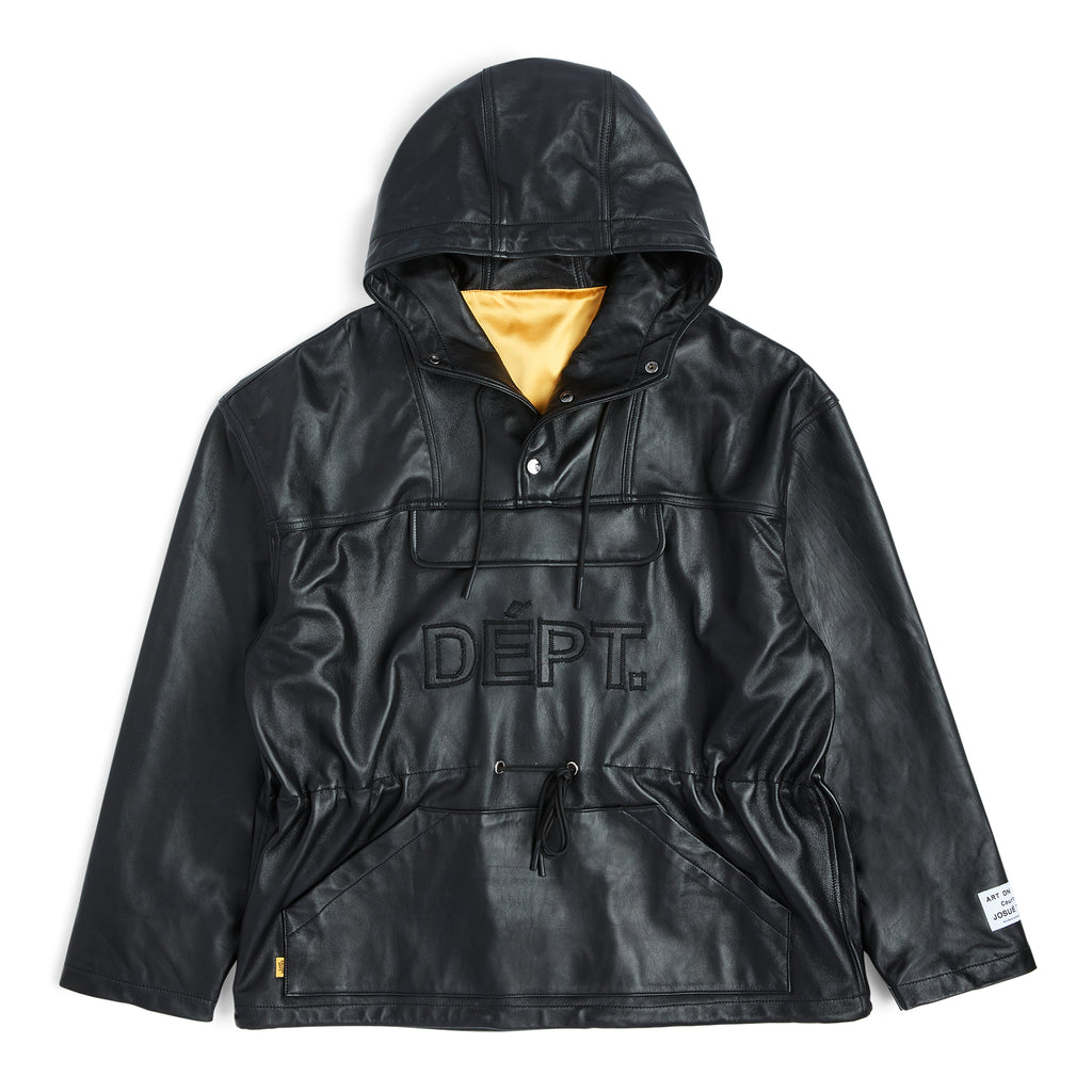 RILEY LEATHER ANORAK OUTERWEAR GALLERY DEPARTMENT LLC   